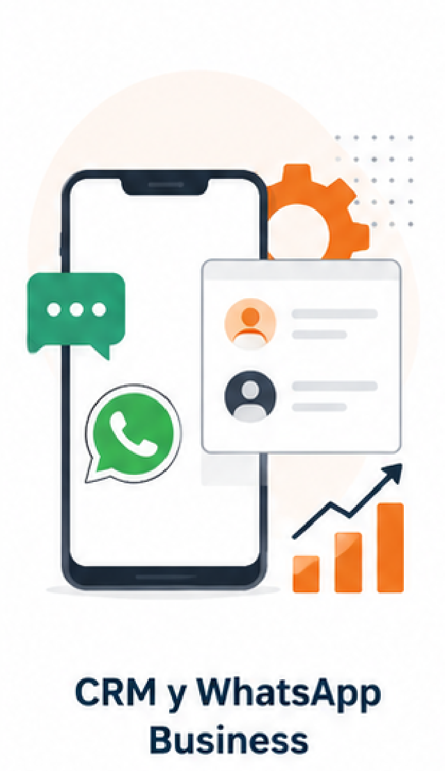 CRM para WhatsApp Business, seguimiento de clientes y automatización comercial