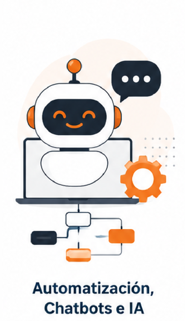 Automatización de procesos, chatbots e inteligencia artificial para empresas